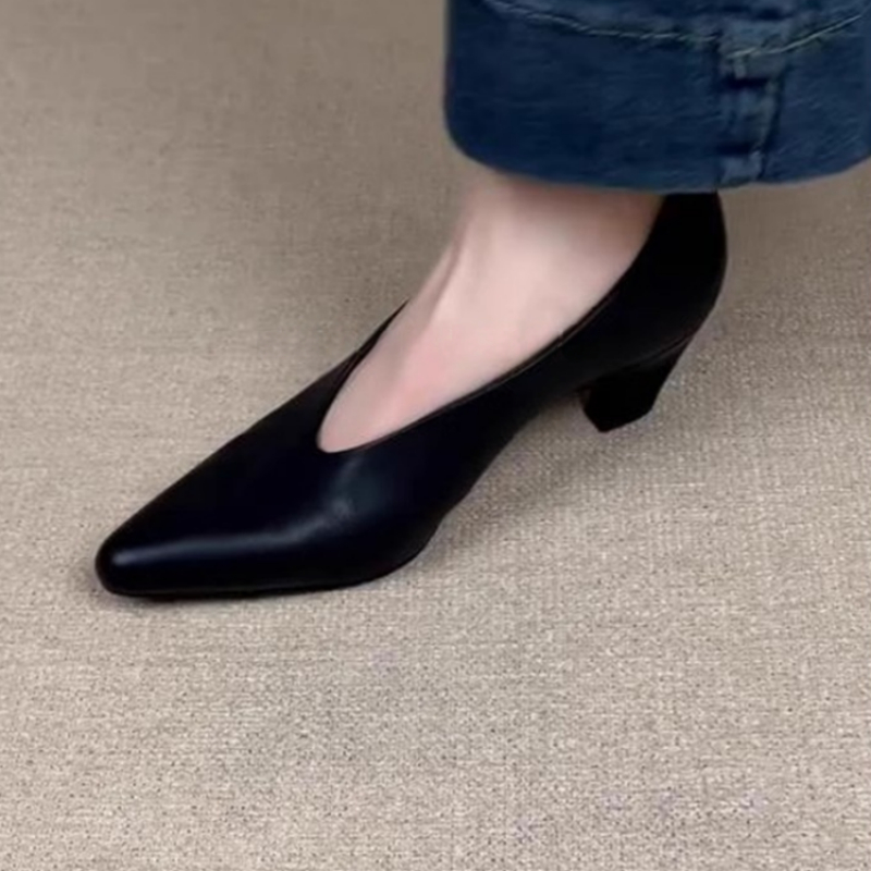 Women Formal Wear For Office - 2025 New Women's Pointed Toe Chunky