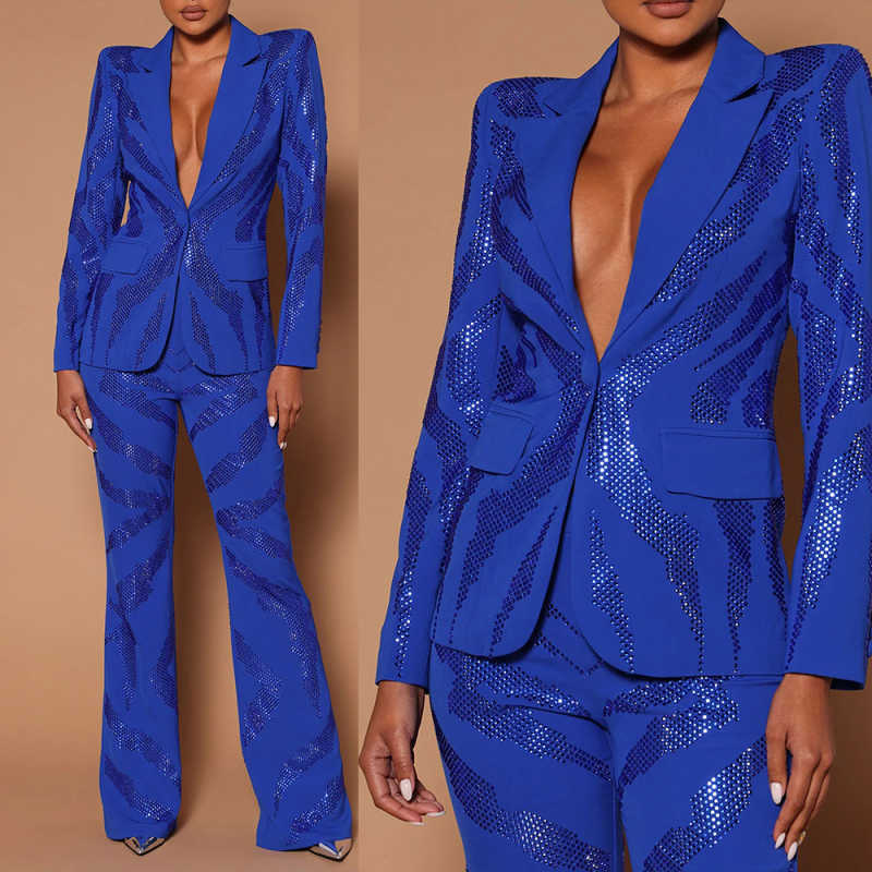 Customized Sequined Women Slim - Women Formal Wear For Plus Size ulasan dan harga