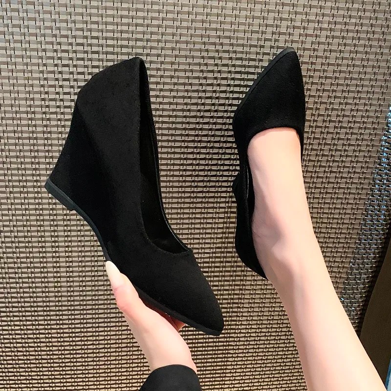 2026New Style Fashion  Wedges  - Women Formal Wear For Office ulasan dan harga