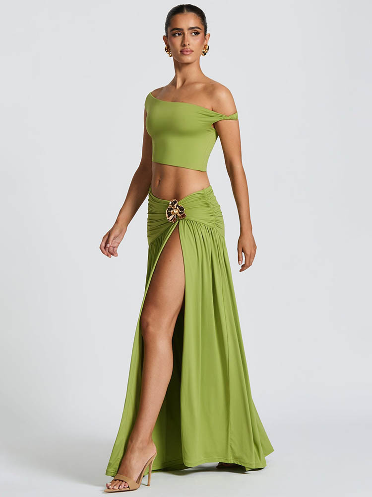 Mozision Elegant Dress Set Wom - Shift Dress Sleeveless ulasan dan harga