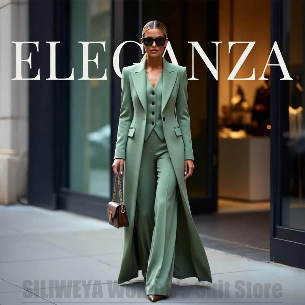 Chic Women's Suit Set Three Pi - Women'S Formal Wear Pants Suit ulasan dan harga