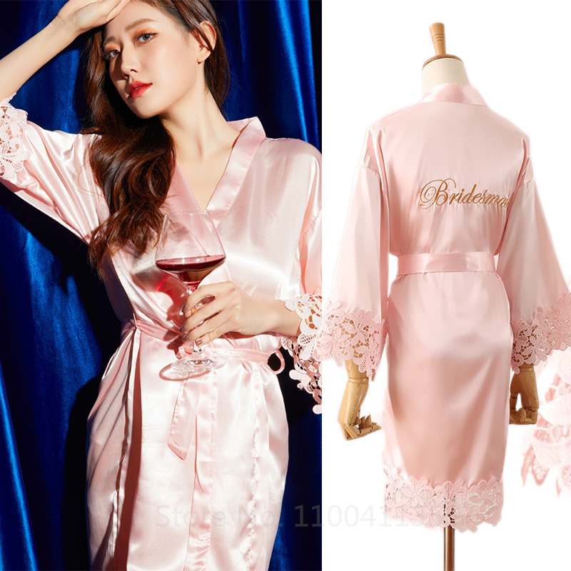 Summer Lace Sleepwear Bride&Br - Women'S Formal Wear Wedding ulasan dan harga
