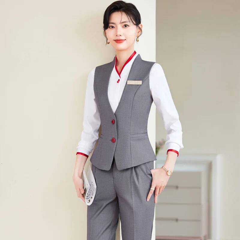 Plus Size 5XL Formal Pantsuits - Women Formal Wear For Plus Size ulasan dan harga