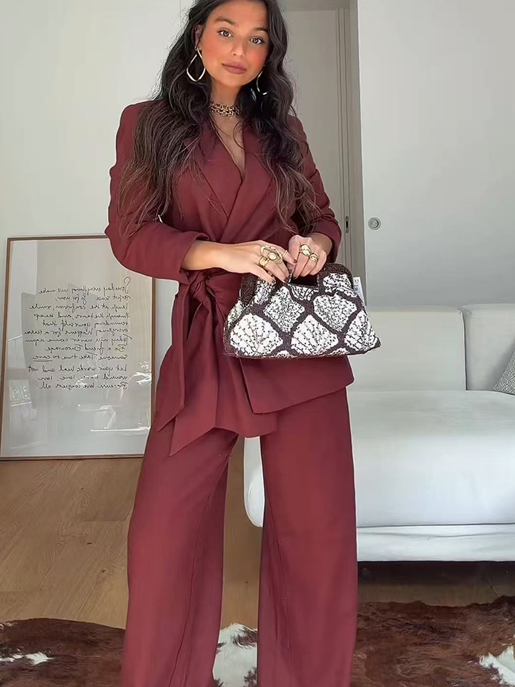 Fashion Office Ladies Blazer P - Women'S Formal Wear Pants Suit ulasan dan harga