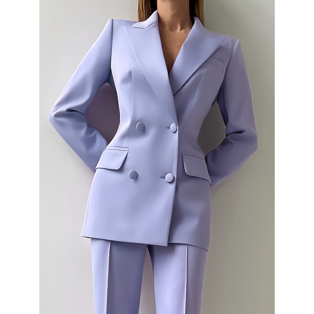 Elegant women's tailored suit  - Tailored Trouser Wide ulasan dan harga