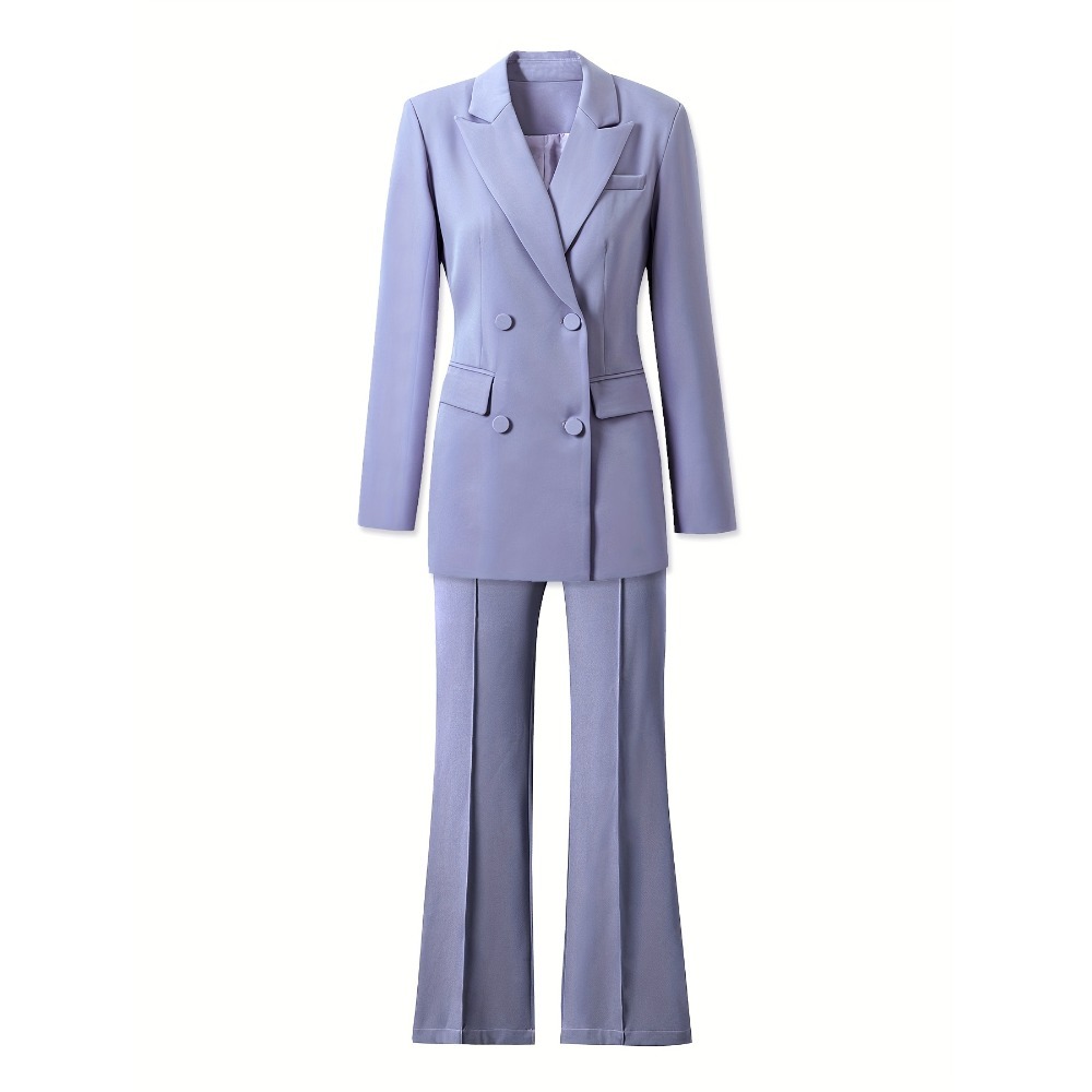 Elegant women's tailored suit  - Tailored Trouser Wide ulasan dan harga