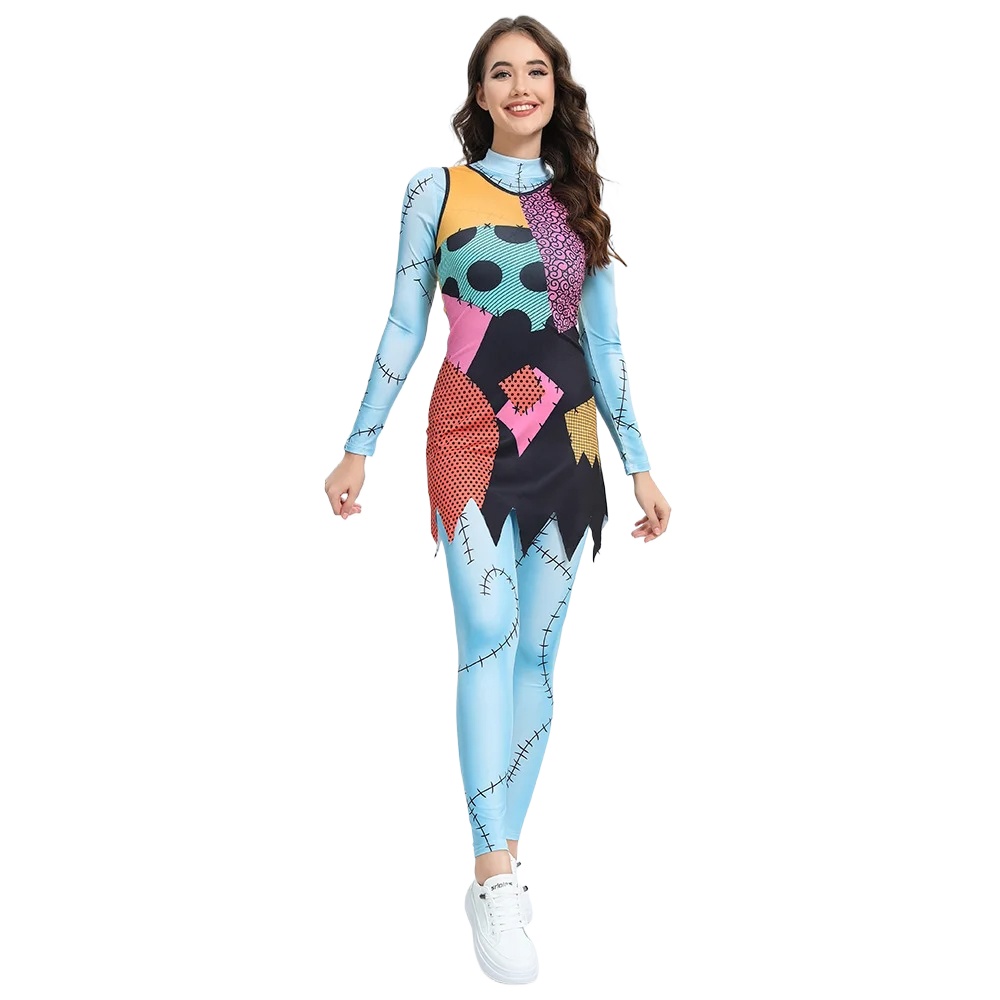 Halloween Anime Movie Sally Co - Shift Dress Sleeveless ulasan dan harga