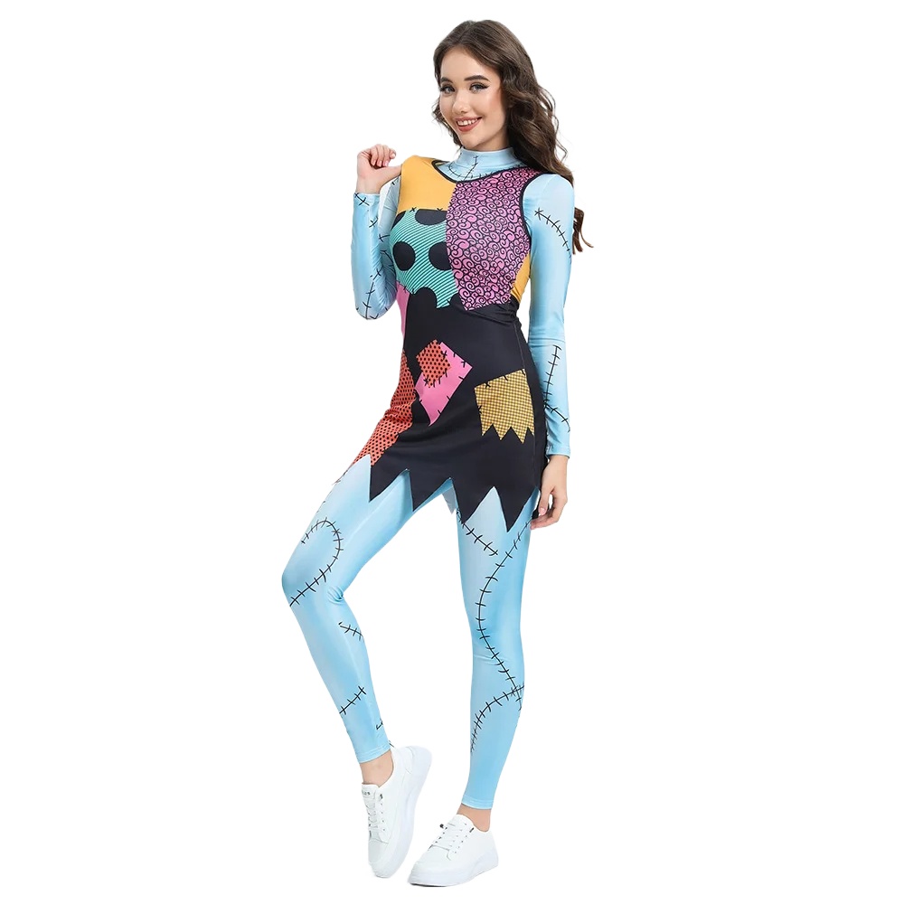 Halloween Anime Movie Sally Co - Shift Dress Sleeveless ulasan dan harga