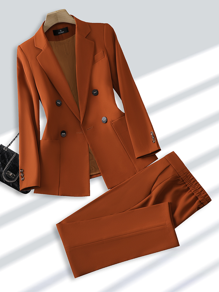 Fashion Ladies Pant Suit Forma - Women'S Formal Wear Pants Suit ulasan dan harga