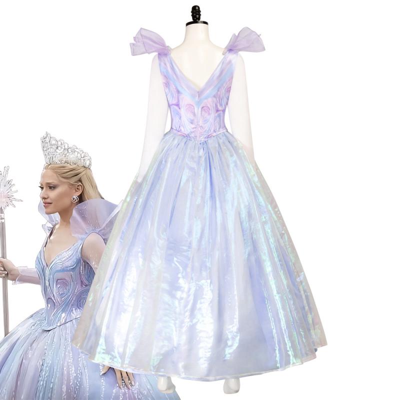 American Movies Glinda Cosplay - Shift Dress Sleeveless ulasan dan harga