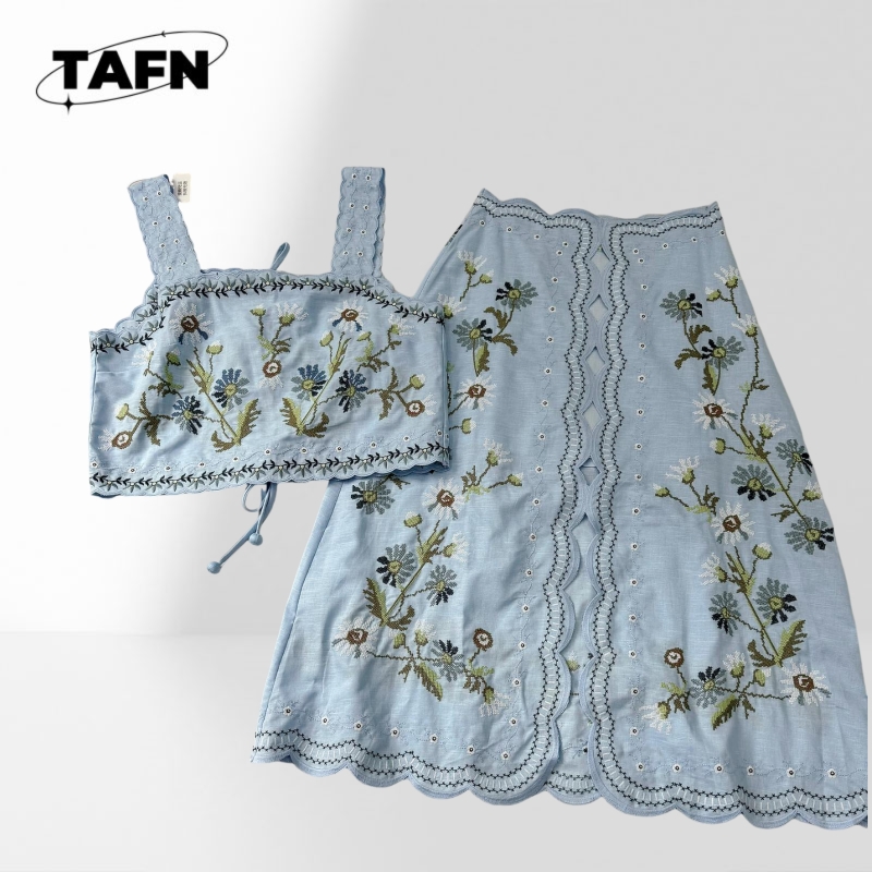 Women Fashion Skirt Set Two Pi - Women'S Formal Evening Wear Tops ulasan dan harga