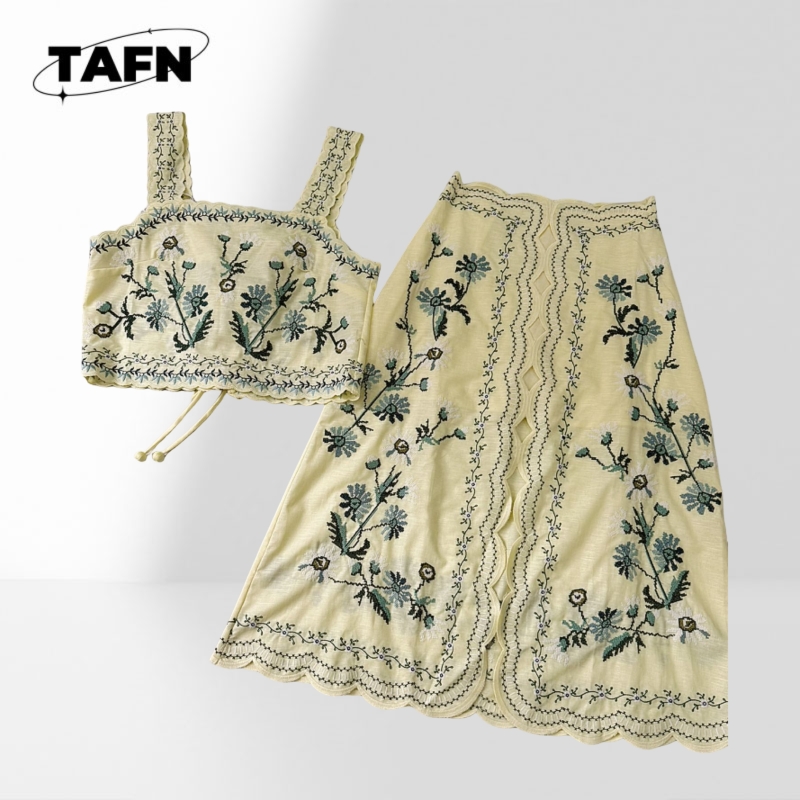 Women Fashion Skirt Set Two Pi - Women'S Formal Evening Wear Tops ulasan dan harga