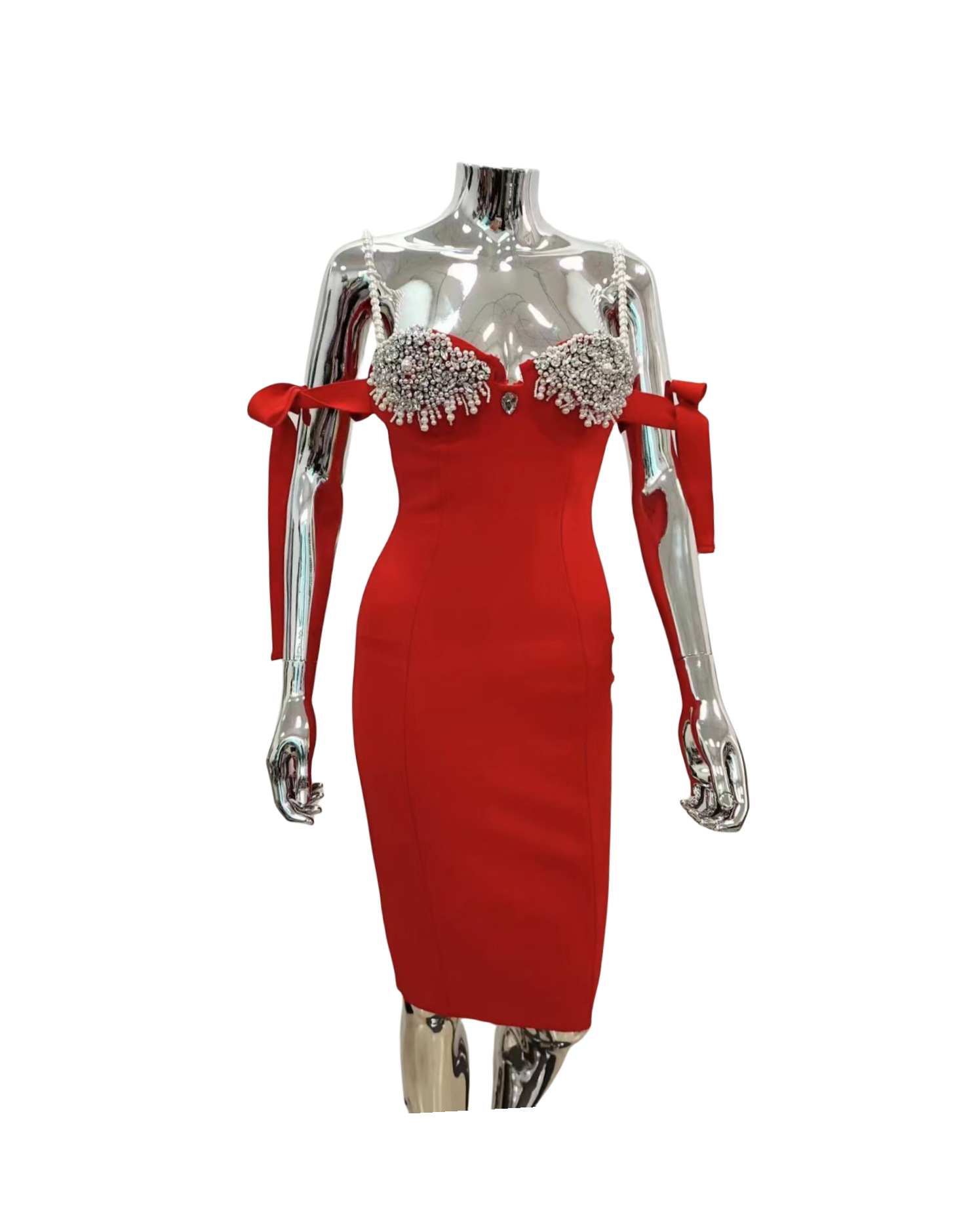 Glam Suspender Tube Top Long D - Women'S Formal Evening Wear Tops ulasan dan harga