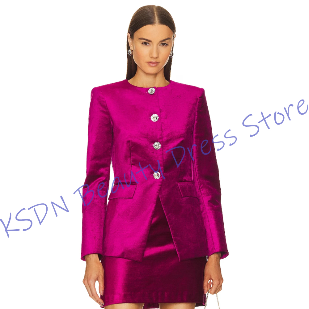 Chic Women's Single-Breasted S - Women'S Formal Wear Pants Suit ulasan dan harga