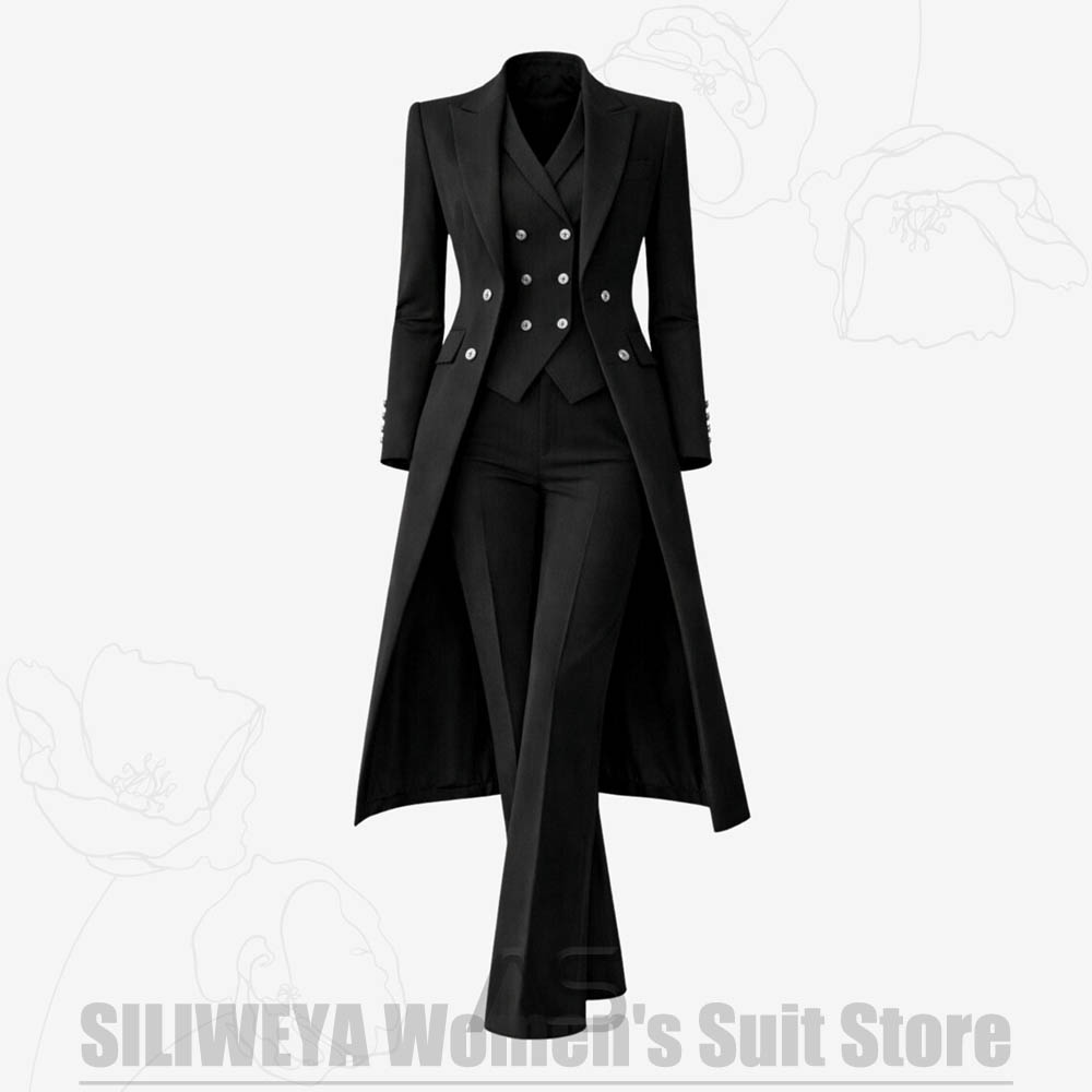 Women's Suit 3 Piece Double Br - Women'S Formal Wear Wedding ulasan dan harga