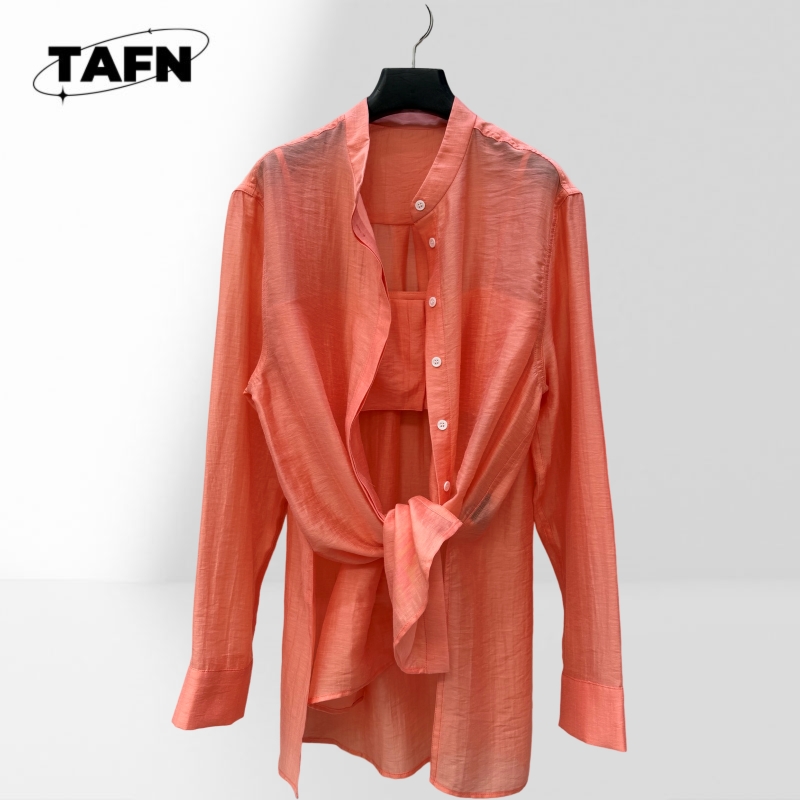 100% linen Ladies Fashion Skir - Women'S Formal Evening Wear Tops ulasan dan harga