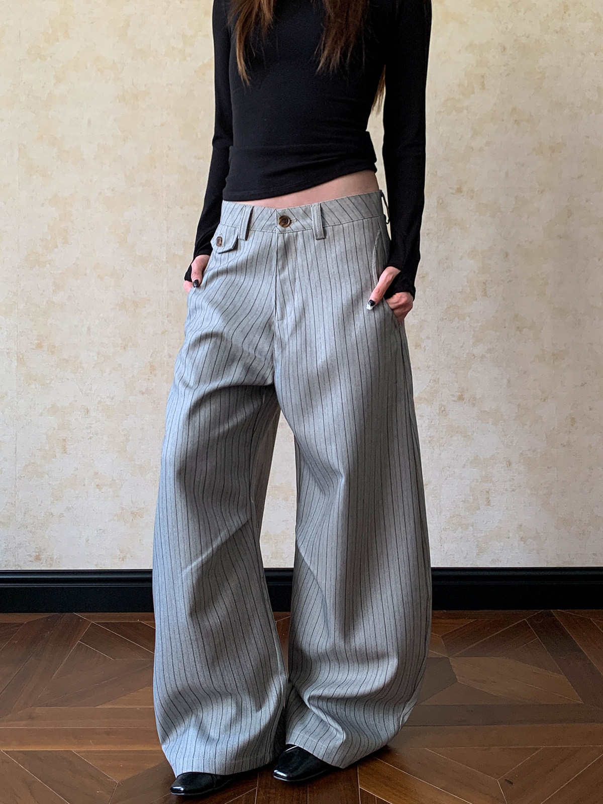 American Street Style Men's An - Tailored Trouser Wide ulasan dan harga
