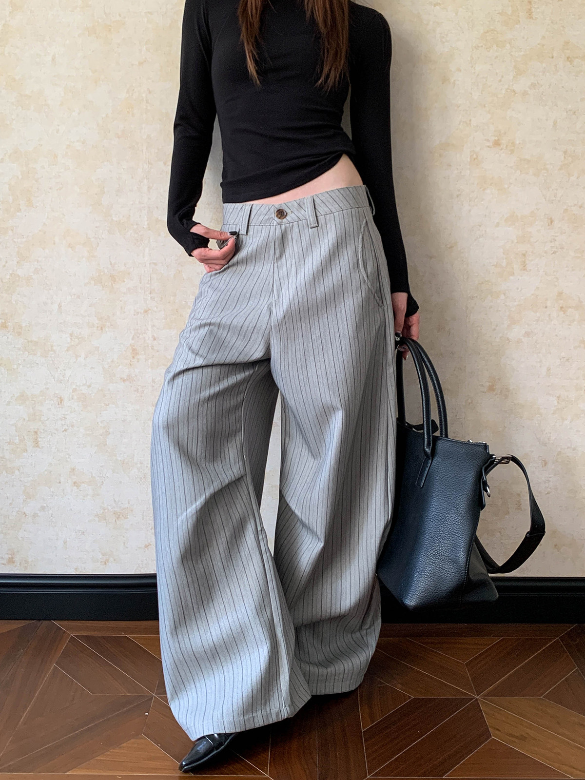 American Street Style Men's An - Tailored Trouser Wide ulasan dan harga