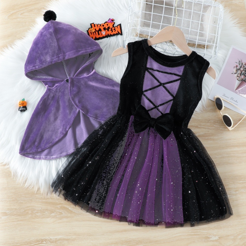 Girls Witch Halloween Costume  - Shift Dress Sleeveless ulasan dan harga