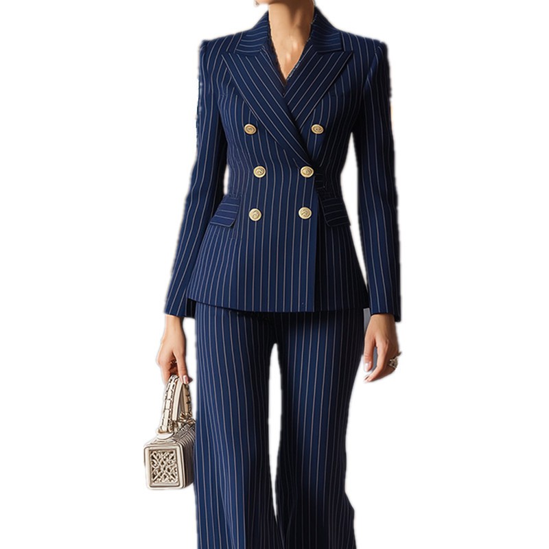 Women Suit Set Pants Wide Leg  - Tailored Trouser Wide ulasan dan harga