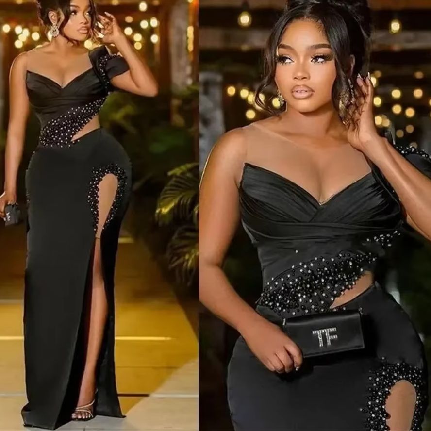 Satin plus Size Formal Dress A - Women Formal Wear For Plus Size ulasan dan harga
